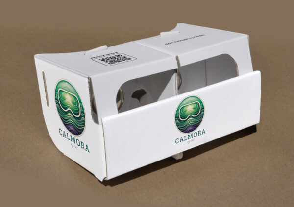 Casque VR Cardboard Calmora - Votre porte vers la relaxation immersive