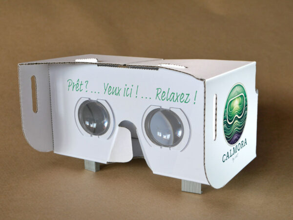 Casque VR Cardboard Calmora - Votre porte vers la relaxation immersive – Image 4